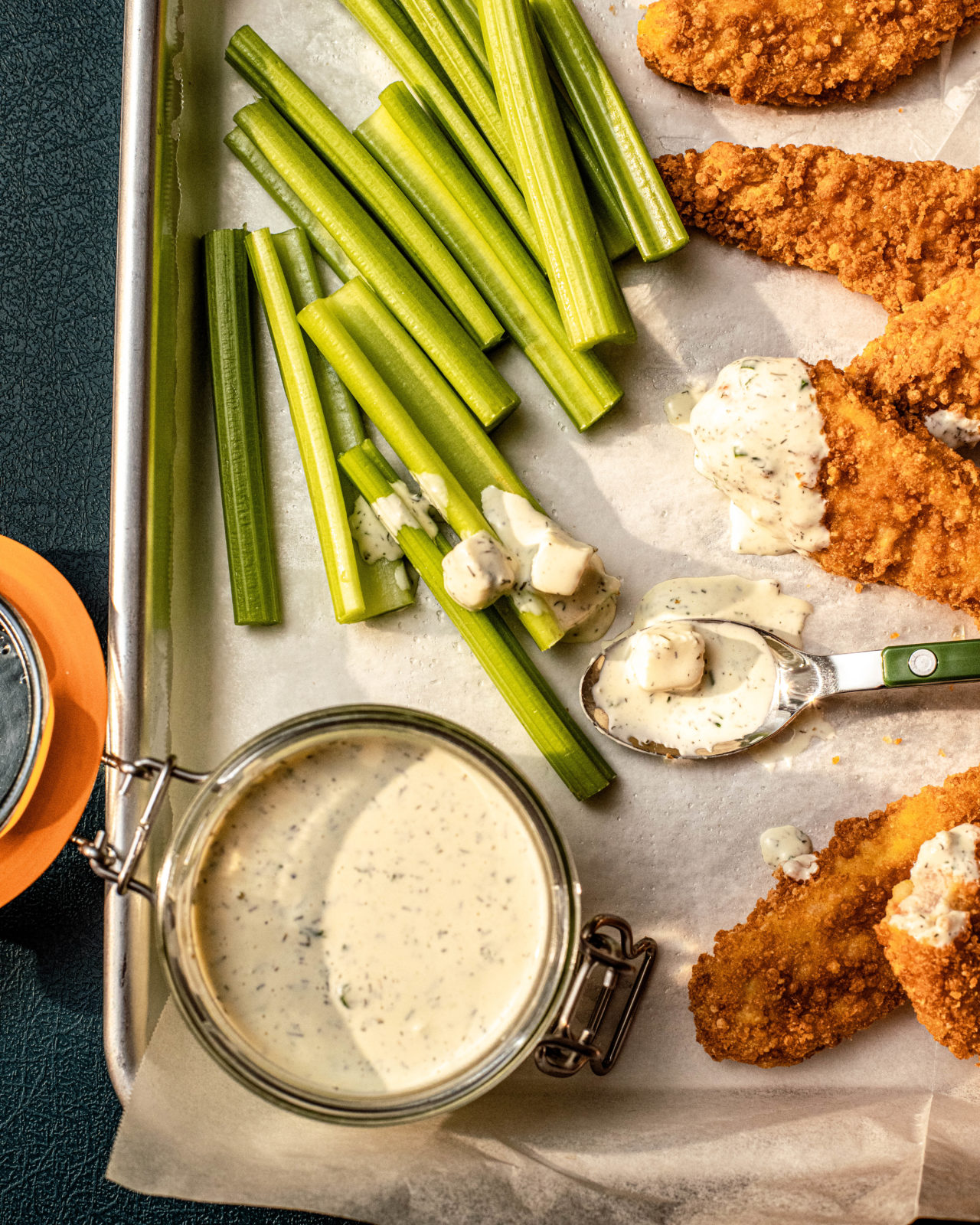 Buttermilk Ranch & Blue Cheese Dressing Bee The Love